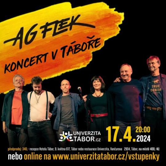 AG FLEK  koncert v TÁBOŘE