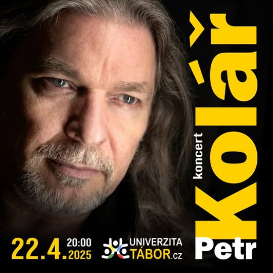 Petr Kolář - koncert v Táboře